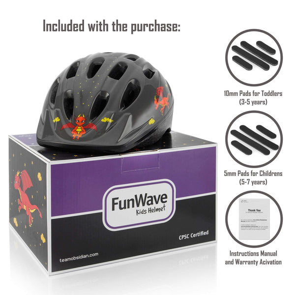 FunWave: Kids Helmet (Dragon)