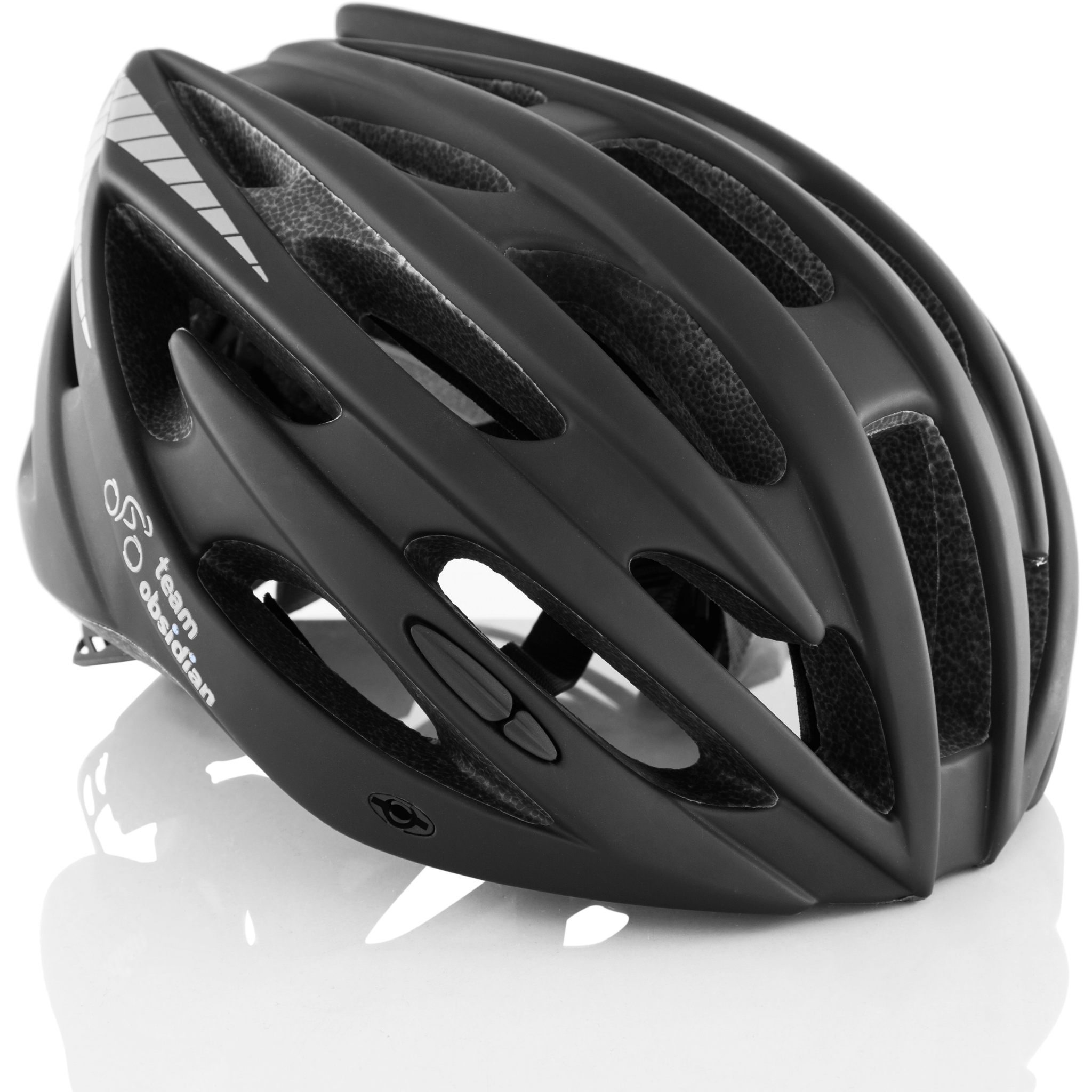 Airflow Bike Helmet with Reinforcing Skeleton (Black)